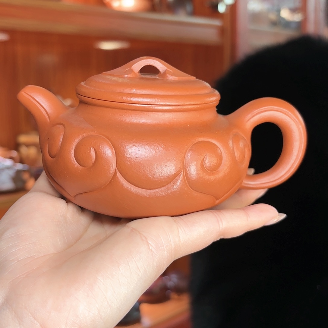 紫砂茶壶一壶李一壶李。300c c