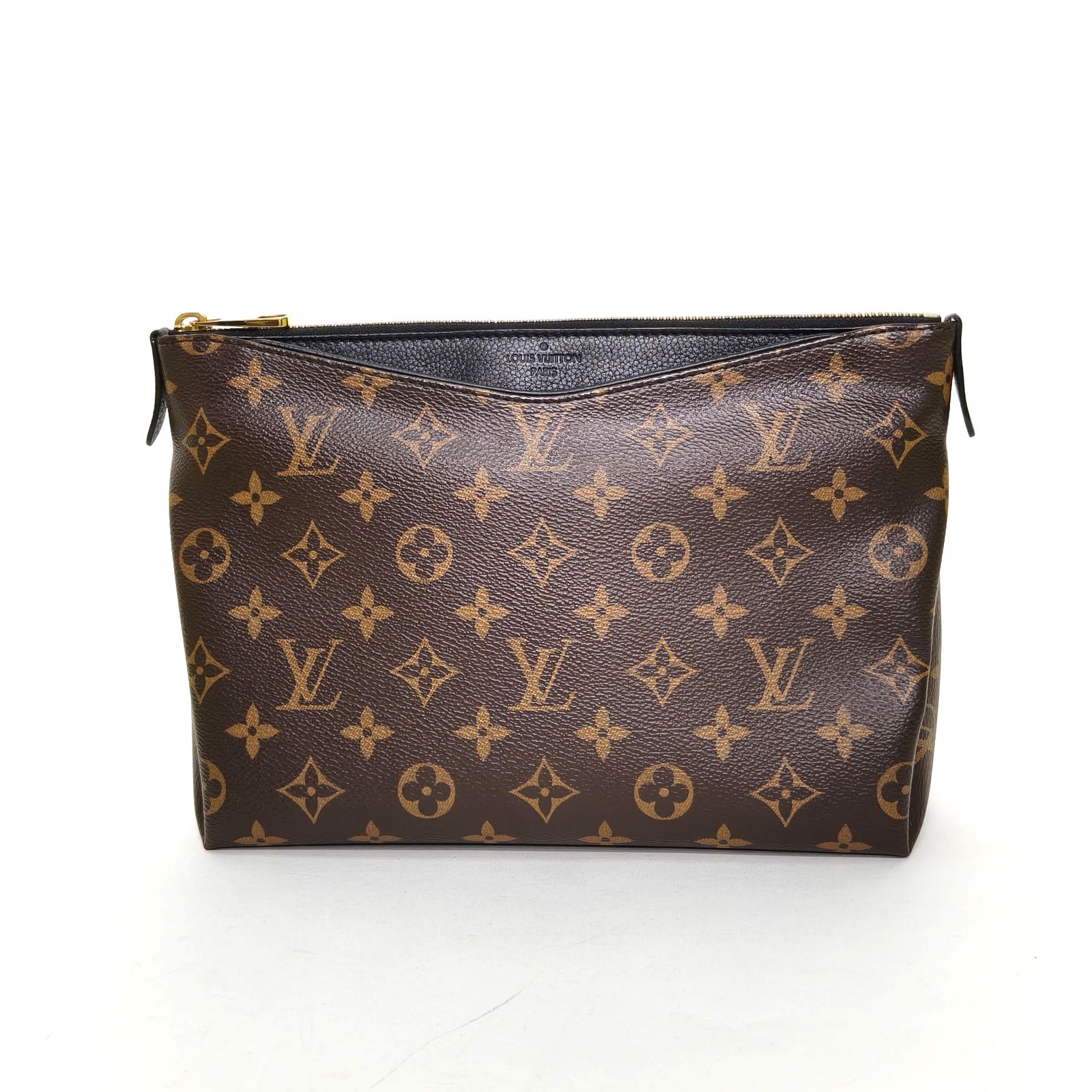 95新 LouisVuitton/路易威登 定金【黑黑】 传奇 手拿包洗漱包 黑色
