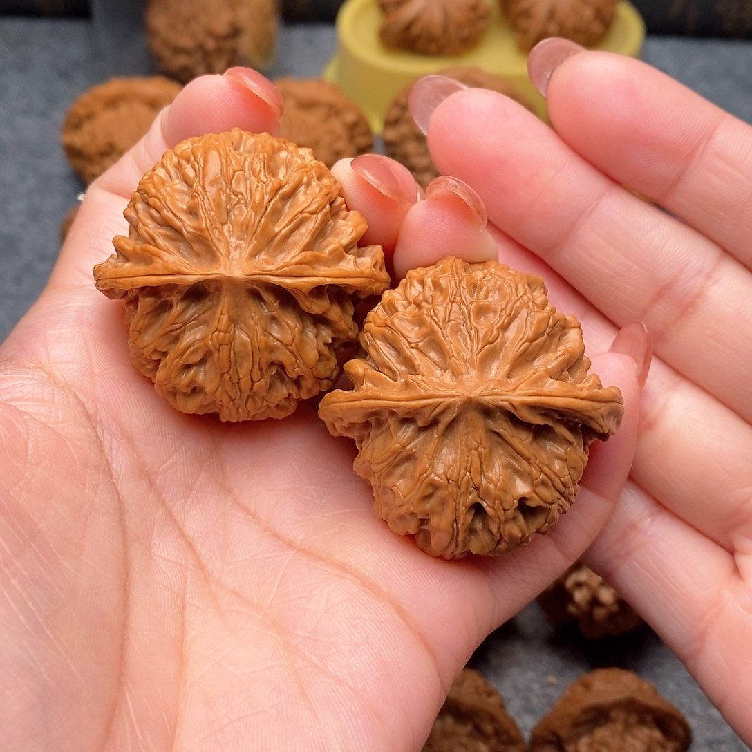 文玩核桃把件精品苹果42全品