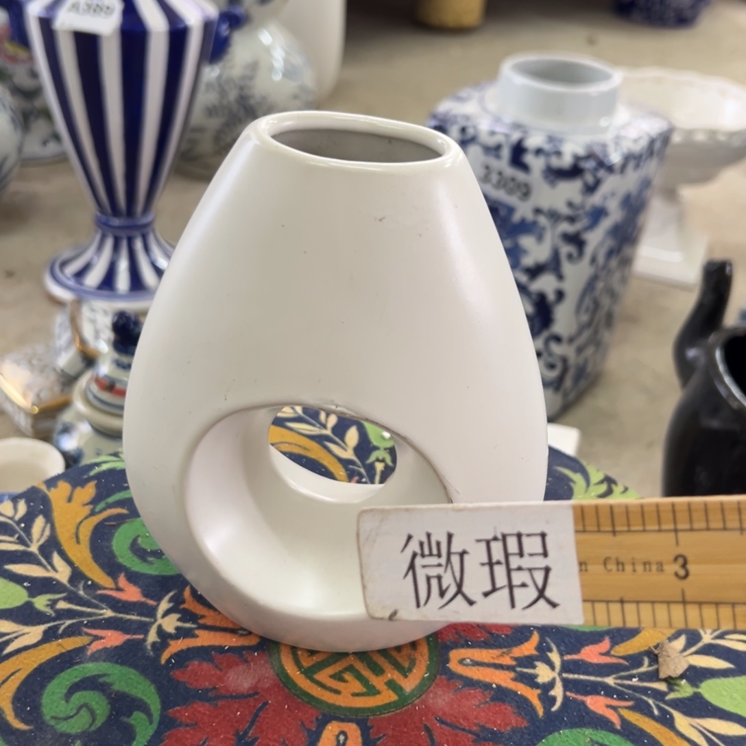 瓷片微瑕青花瓷器难得一漏