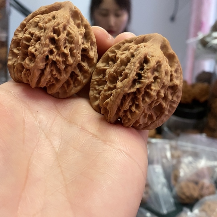 文玩核桃把件41.5龙脊小众