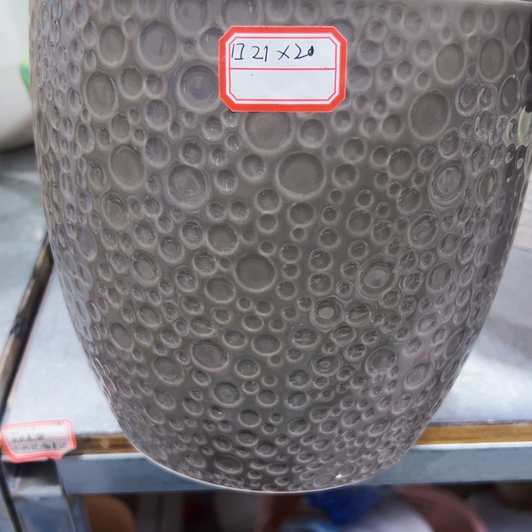 有孔外贸尾单陶瓷花盆凑单10米包邮