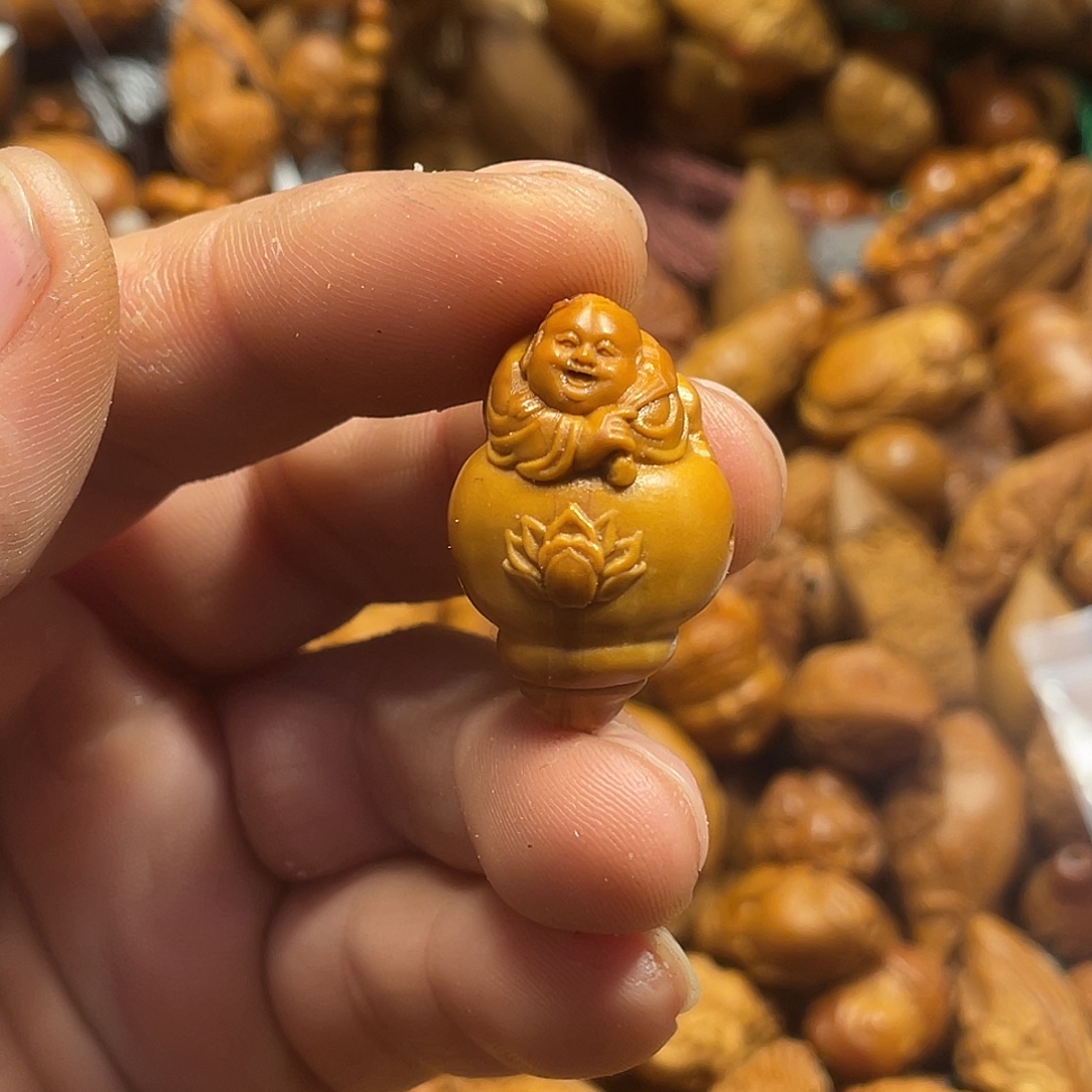 橄榄核手串/手链小弥勒三通628