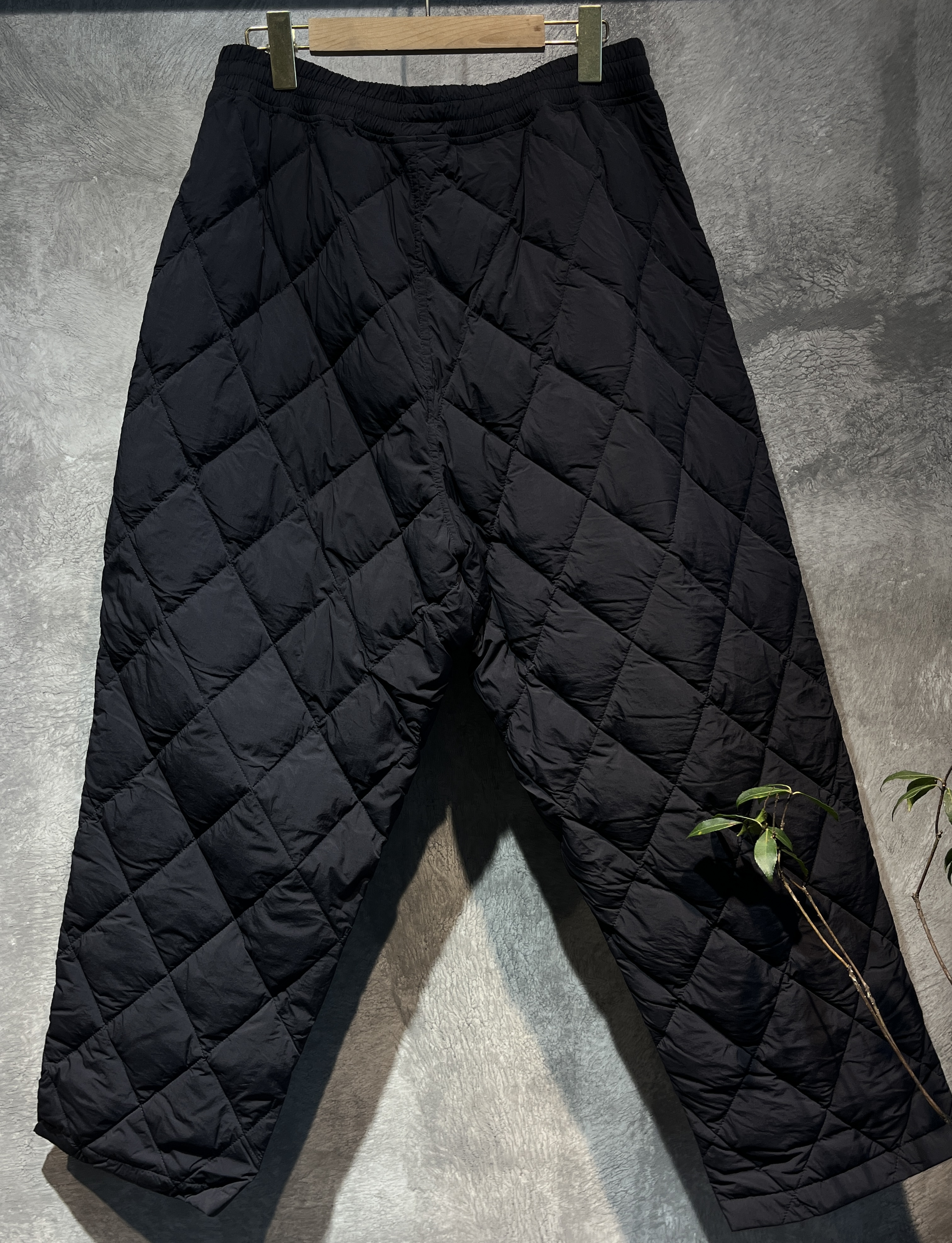 0412樆木布衣休闲羽绒裤