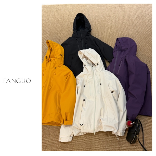 可拆俩件套！400g重磅奥利绒内胆！三防户外冲锋衣夹克外套B5888