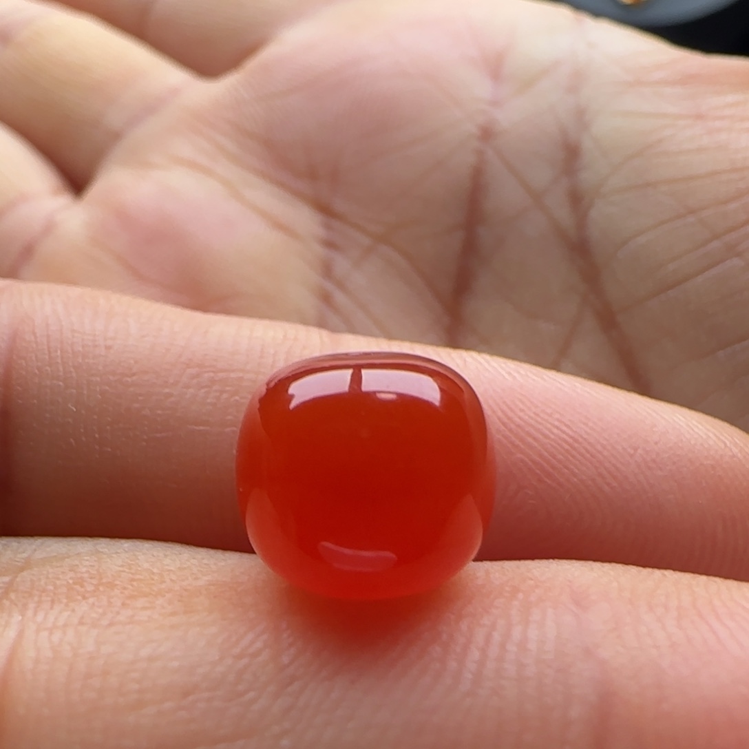 南红玛瑙未镶嵌老型10.3-9.1白纹