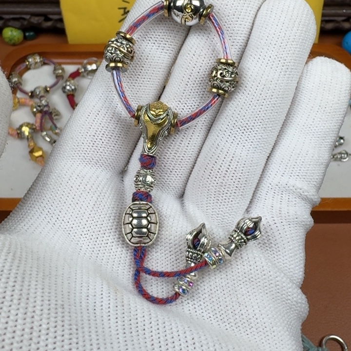 铜合金鎏金套装三通