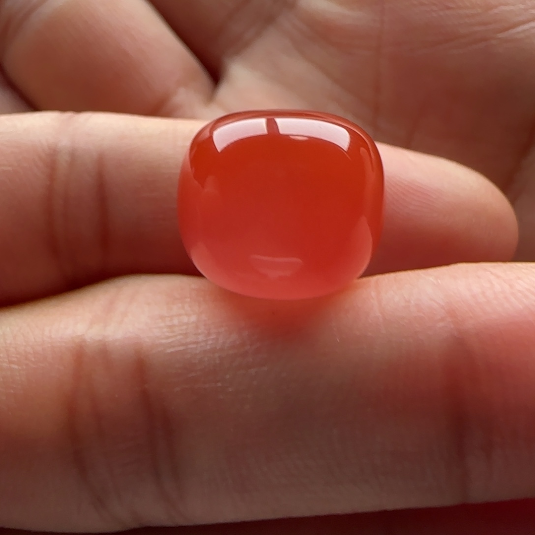 南红玛瑙未镶嵌老型13.8×12.2