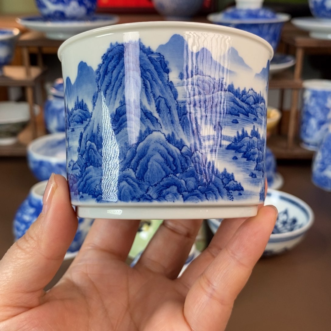 景德镇陶瓷手工手绘