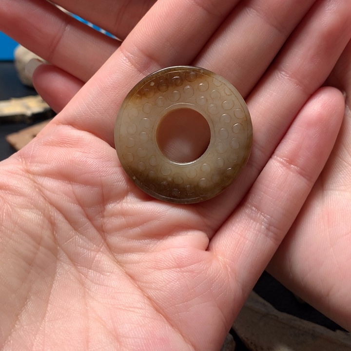 和田玉（糖玉）挂件未镶嵌D*R