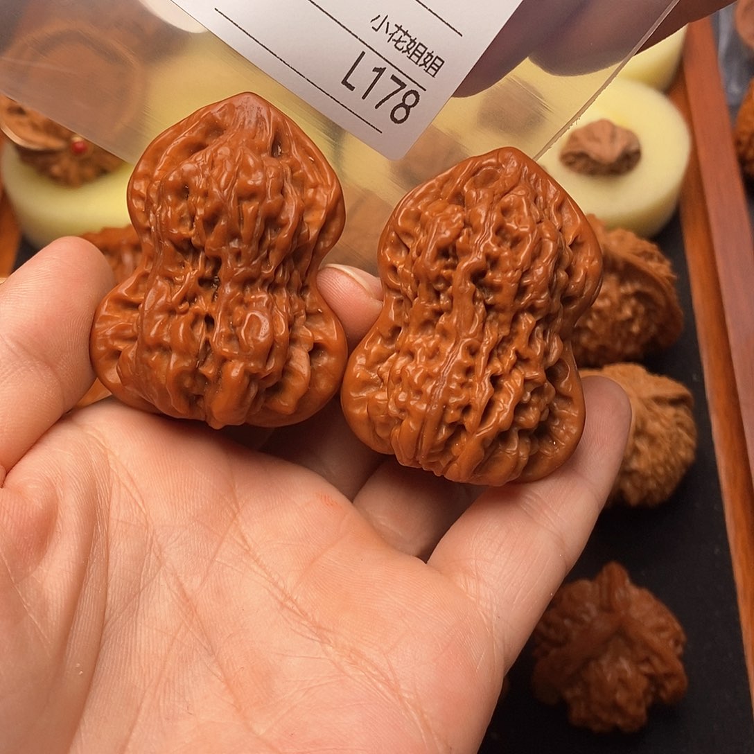 陳***㏄把件文玩核桃福禄葫芦