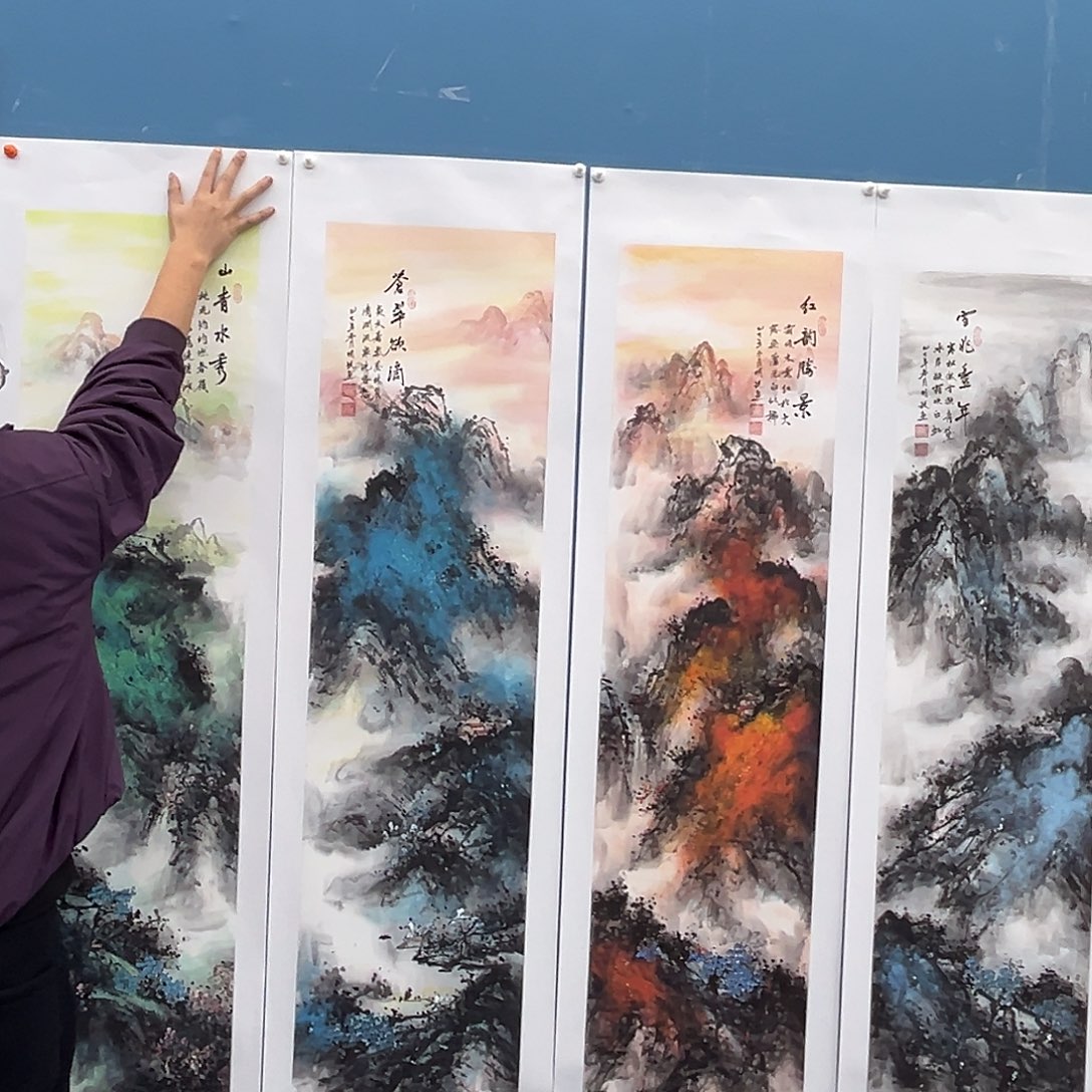 国画纯手绘作品欣赏