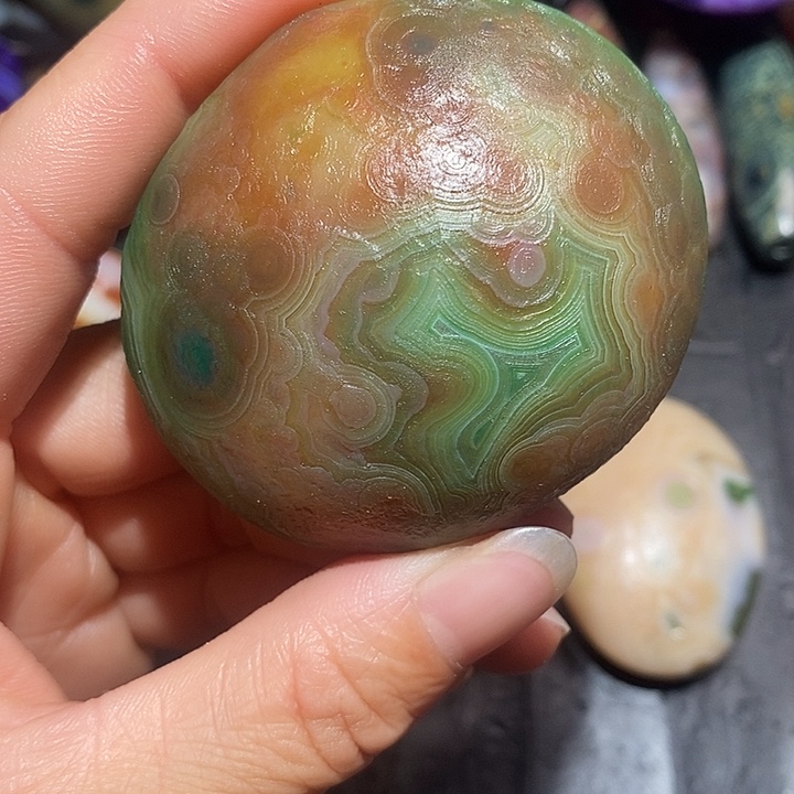 金***蛙玛瑙/玉髓合金颈饰