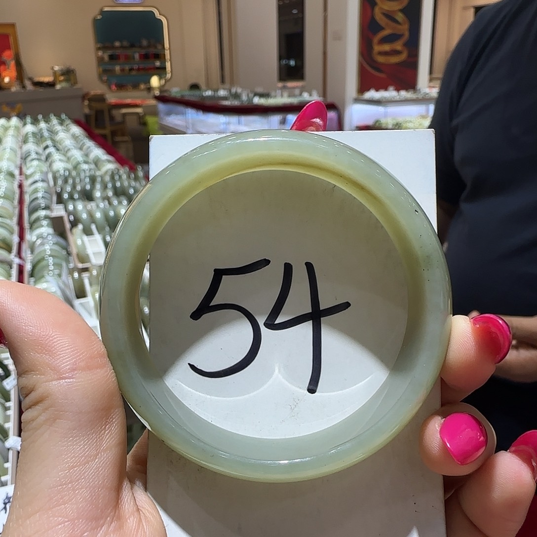 和田玉未镶嵌手镯822