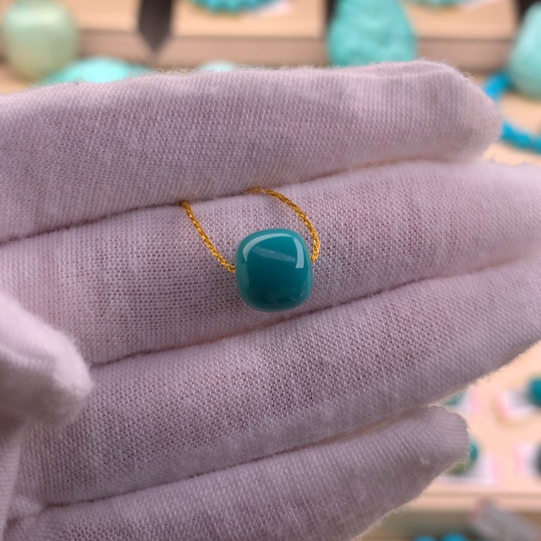 绿松石珠宝奇石未镶嵌v*