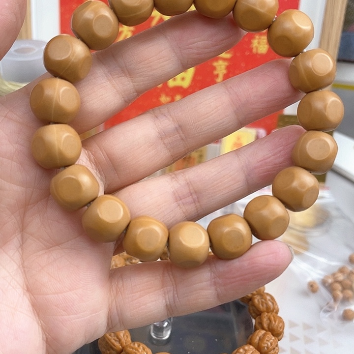 核桃手串/手链猴头手串大六方卡13左右默认微瑕