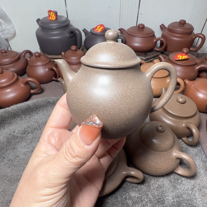 紫砂茶壶爱***我瑕疵潘壶