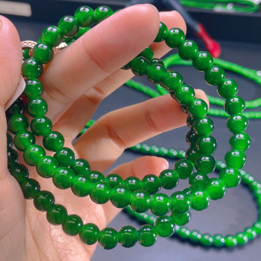 翡翠项链未镶嵌，1