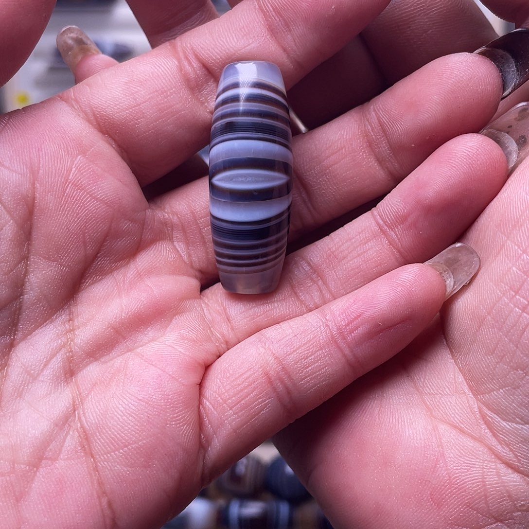 三***急玛瑙/玉髓未镶嵌颈饰