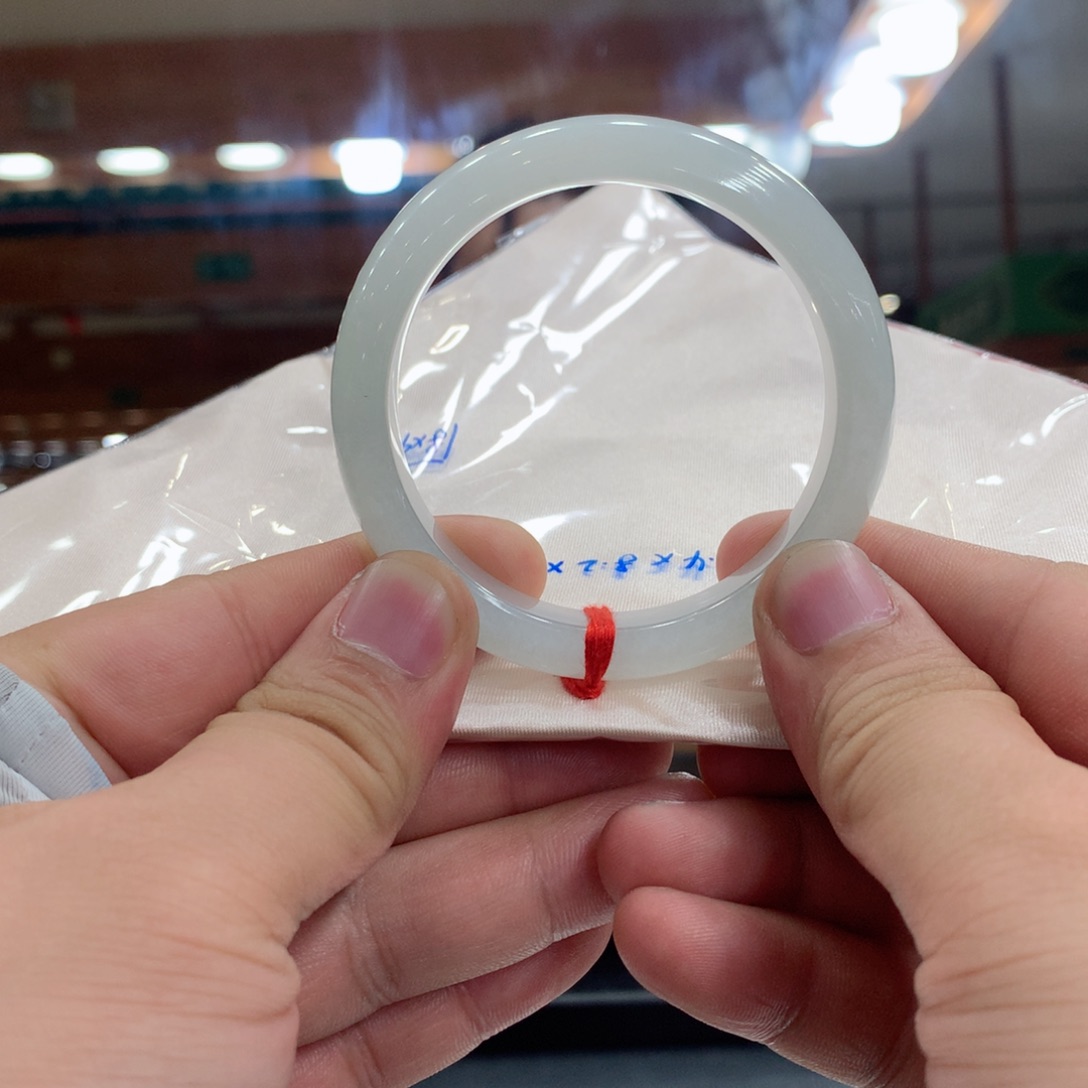 未镶嵌手镯翡翠天然翡翠a货正圈55.4