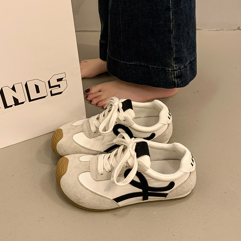 宾谷顿德训鞋女2025春季新款休闲运动鞋轻便百搭阿甘鞋单鞋跑步鞋