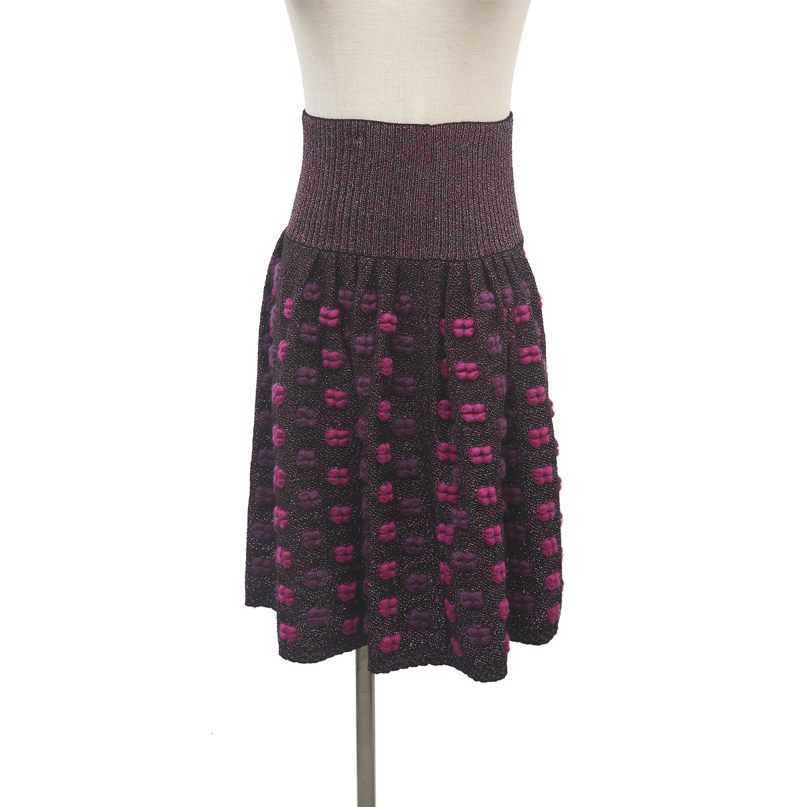 99新 Chanel/香奈儿 【lu】亮片针织半裙 常规码36P222010506