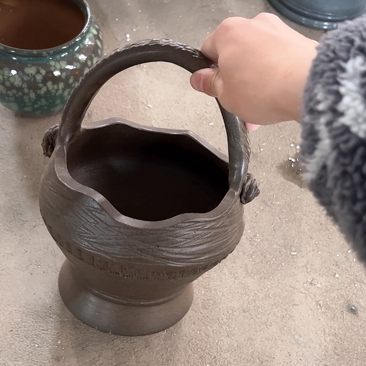 紫砂花盆花盆花盆