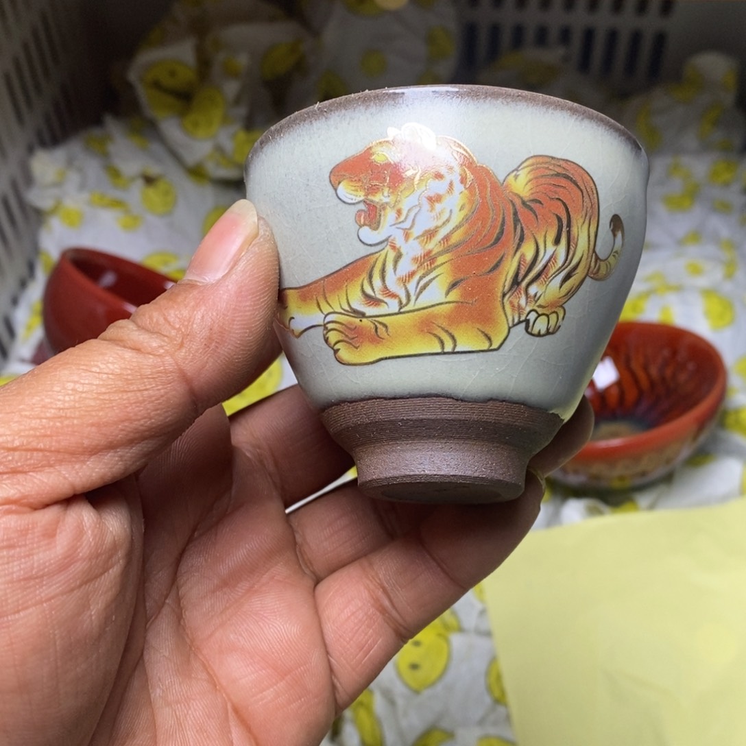 茶盏建盏喝茶主人杯茶杯