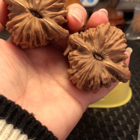 文玩核桃把件7号楼48尺