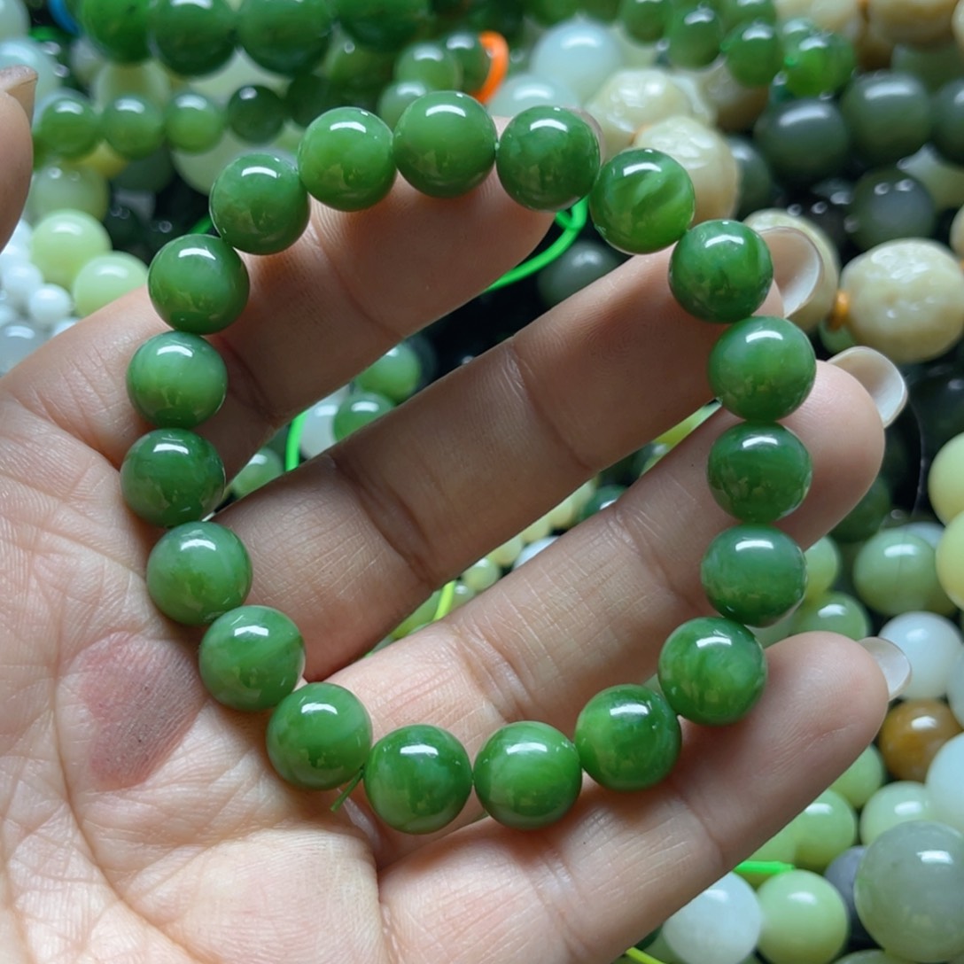 和田玉手链未镶嵌