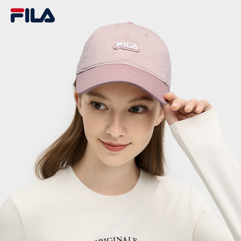 Fila/斐乐情侣款2025年新款鸭舌帽休闲户外运动帽子F13W519263F