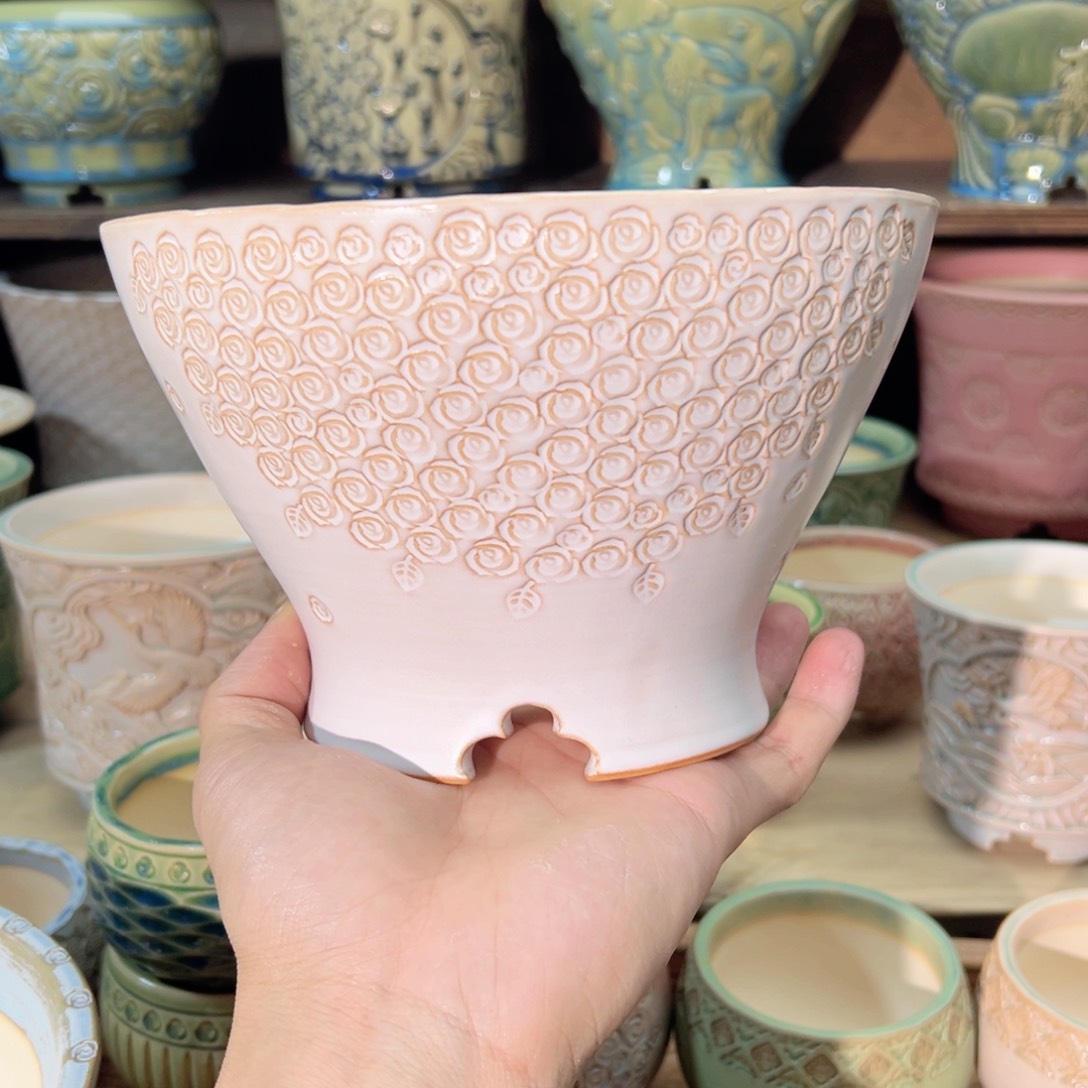 瓷片dy0217-028P人鱼斗笠