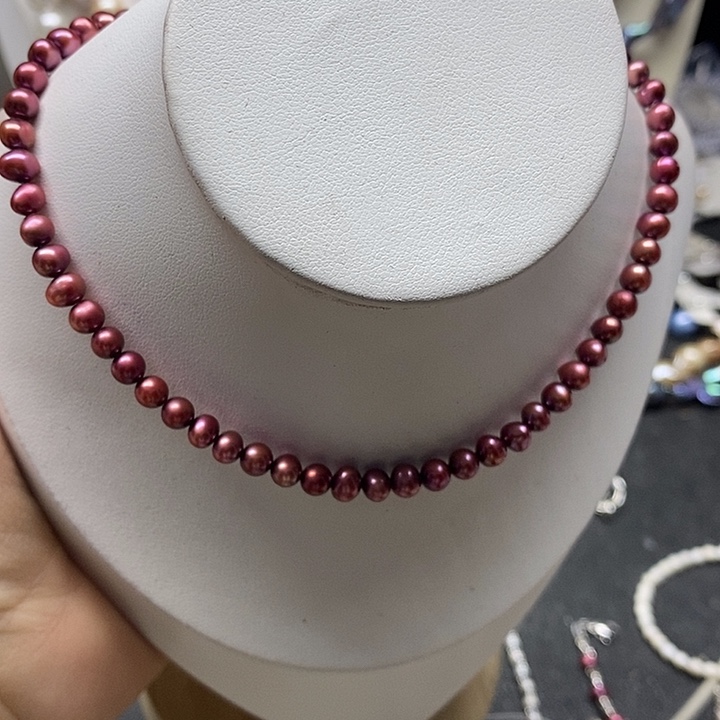 颈饰未镶嵌淡水珍珠