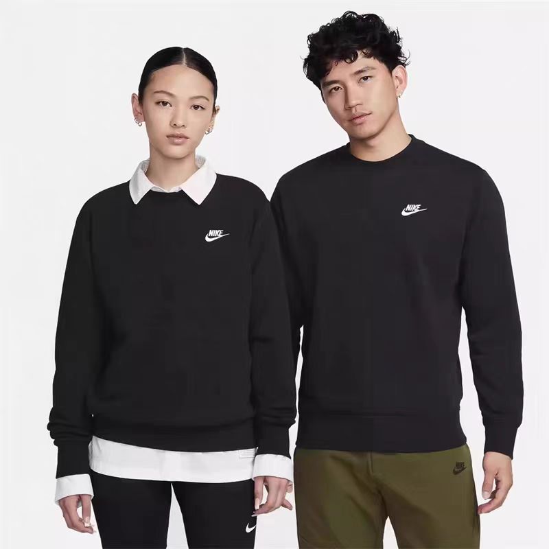 Nike/耐克 男女春季刺绣圆领卫衣运动服针织休闲套头衫 BV2667