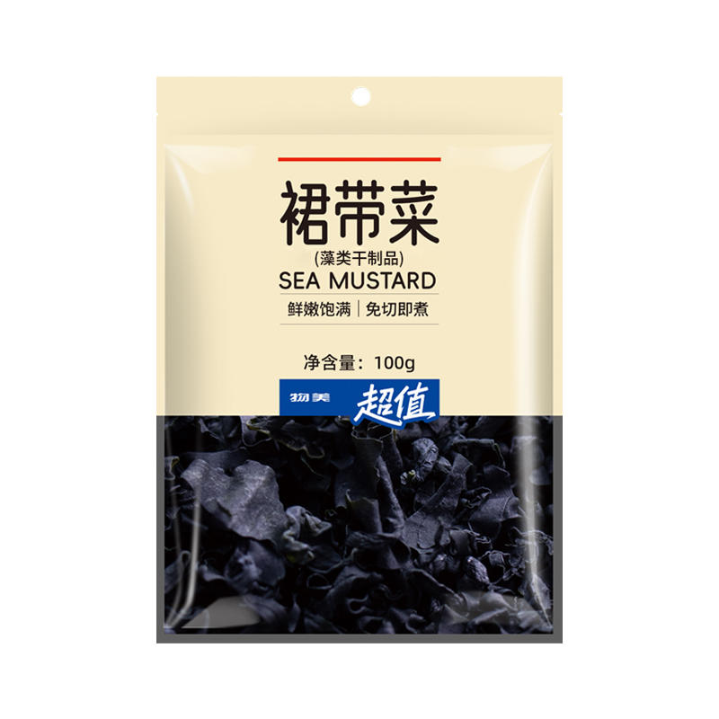 物美超值裙带菜100g