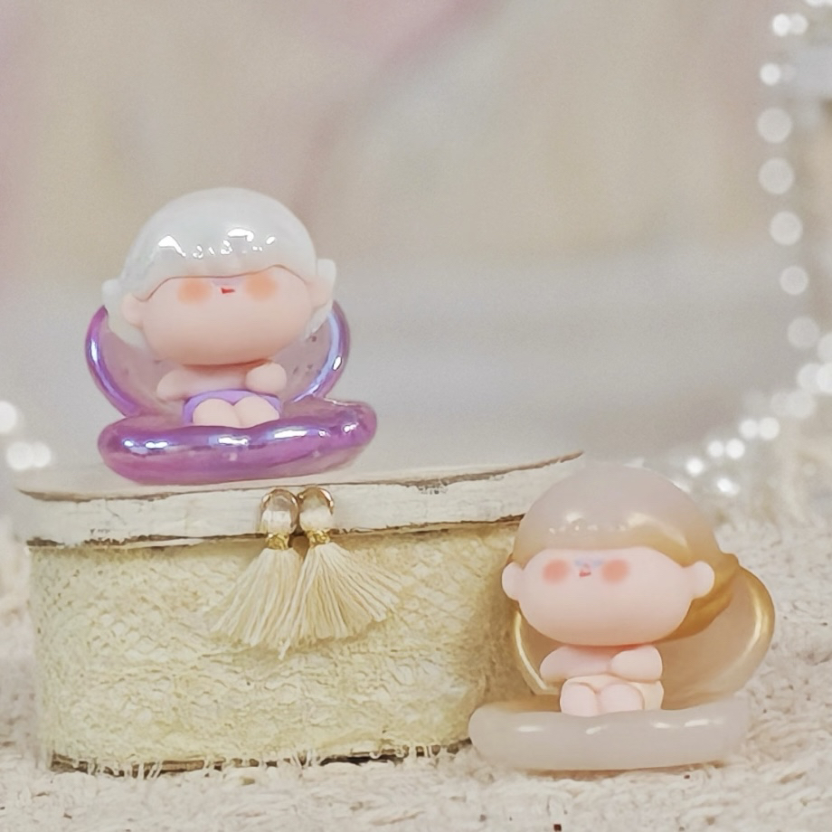 【代拆】阿玛莉莉丝贝壳系列萌粒手办