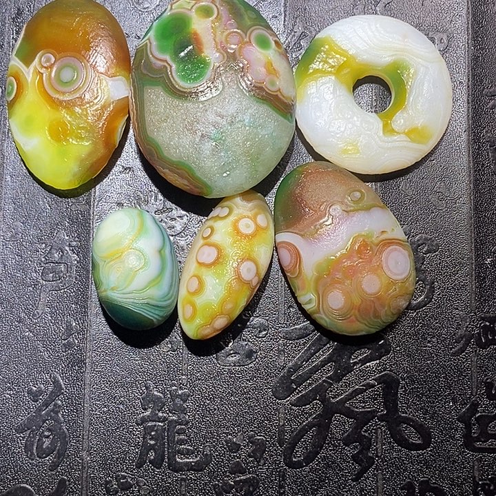 *****玛瑙/玉髓颈饰合金