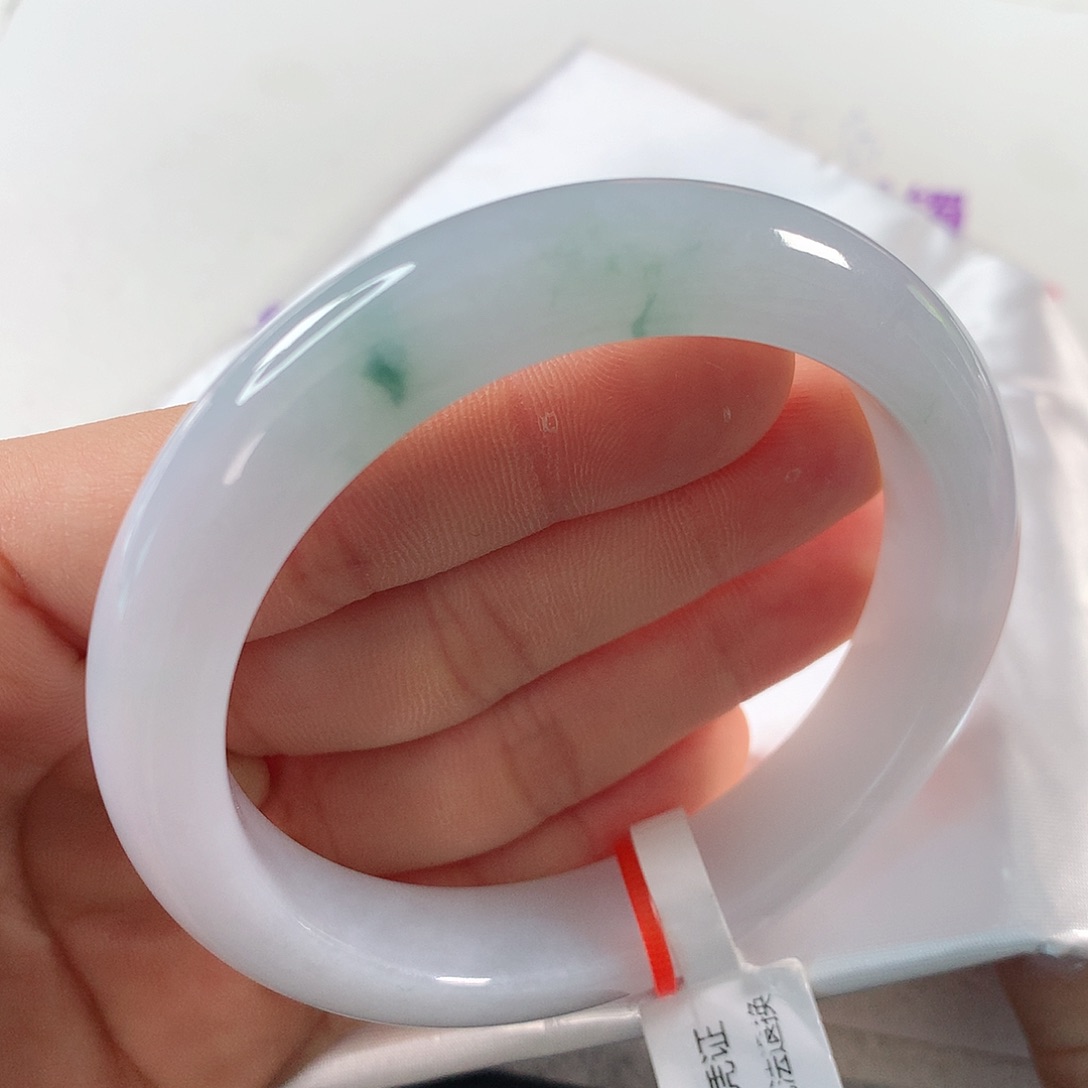 翡翠手镯未镶嵌 正圈⑨③