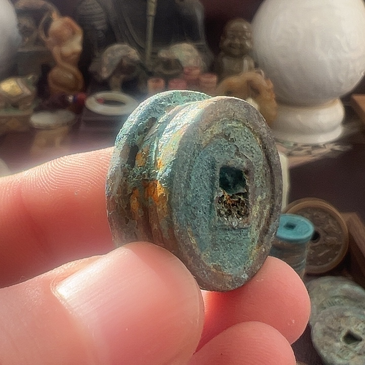 想***想铜古玩杂项现代花钱