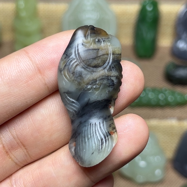 颈饰未镶嵌和田玉