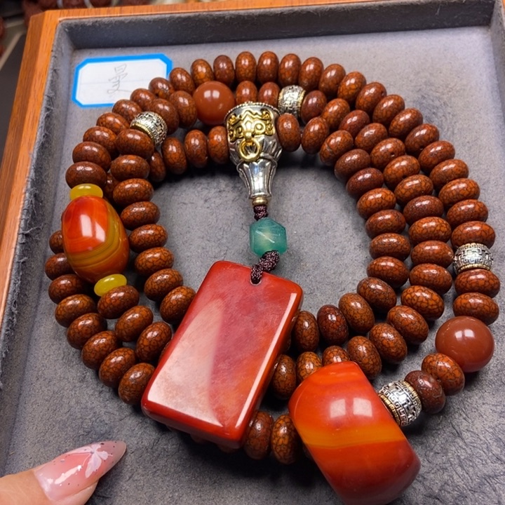 星月菩提吊坠菩提