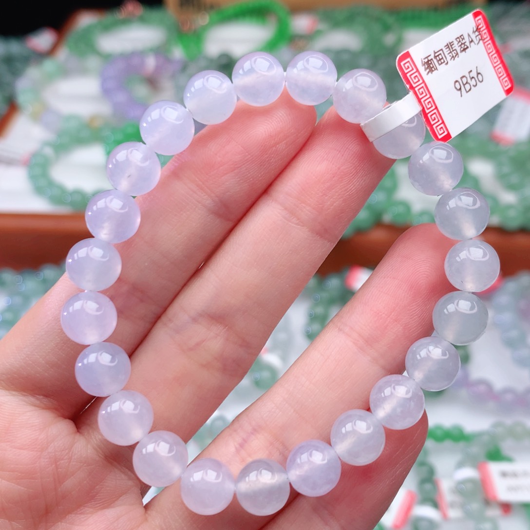 翡翠手链未镶嵌翡翠8mm