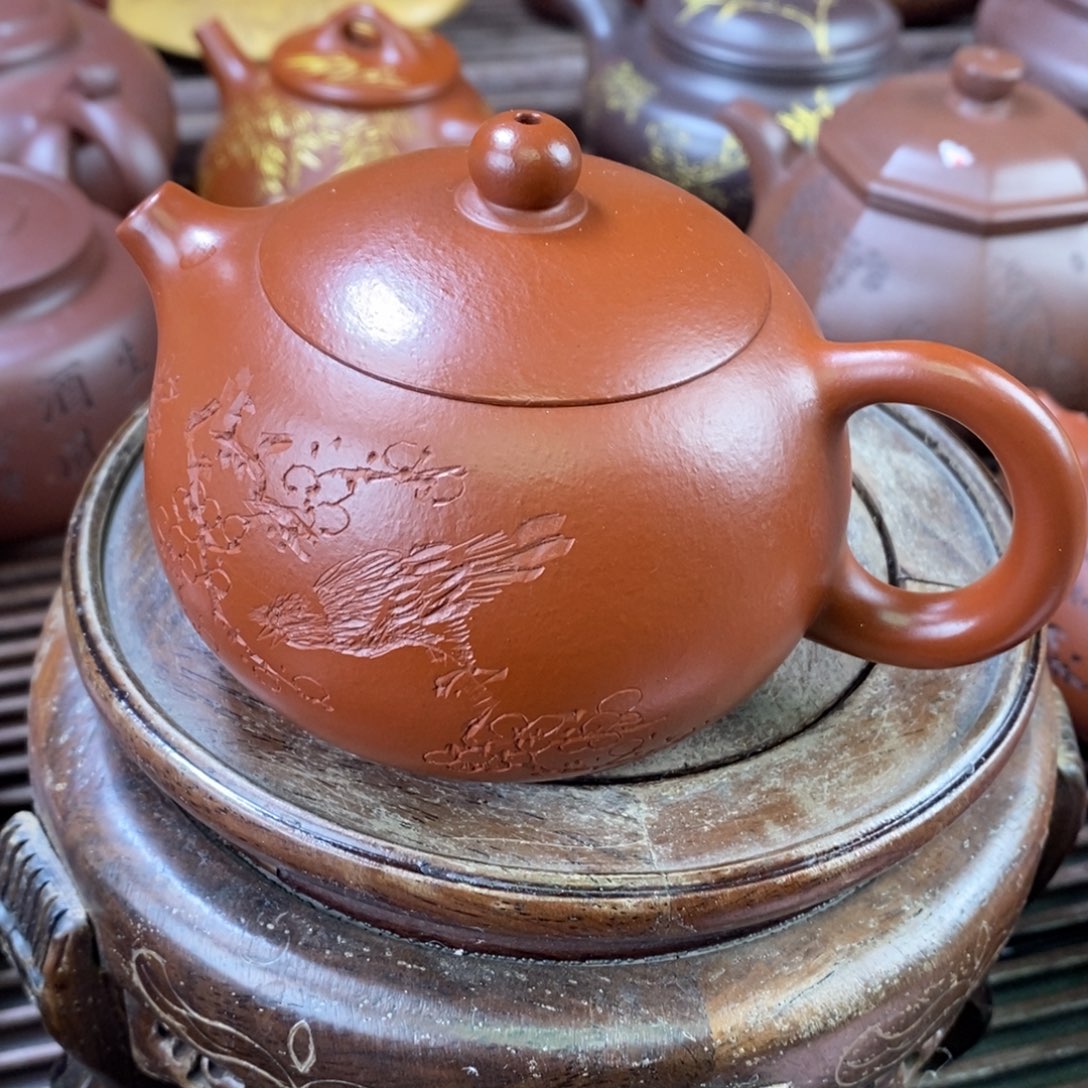 紫砂茶壶明*孤品处理价215