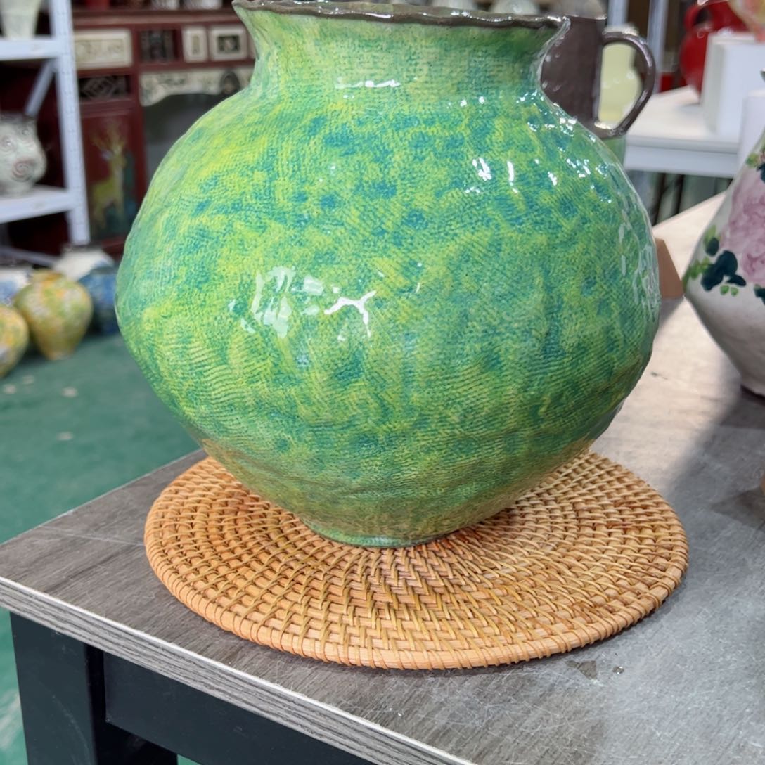 红陶口12高23无孔