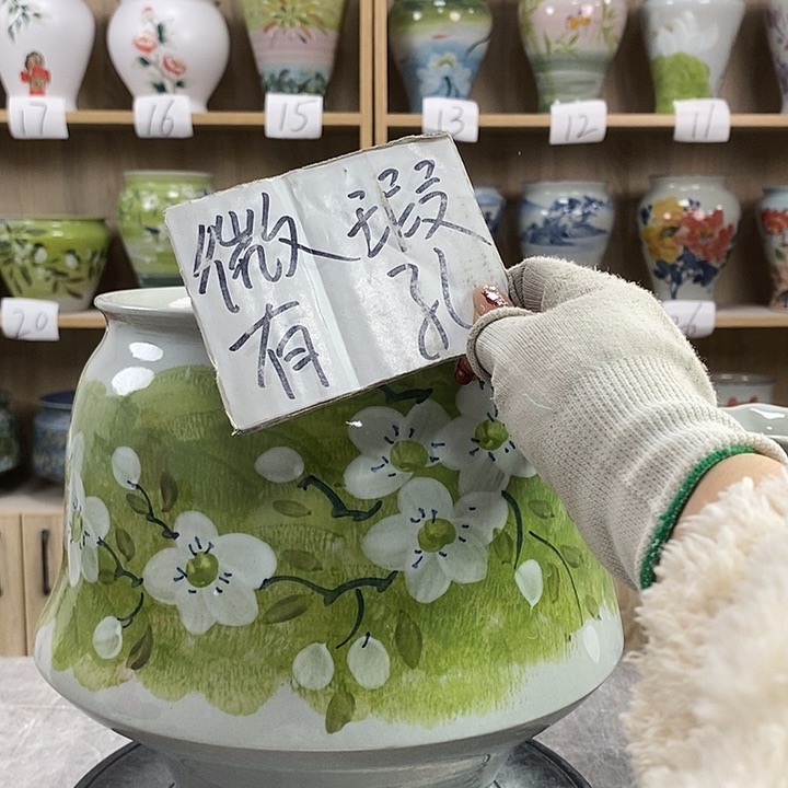 缸13xc景德镇陶瓷花盆