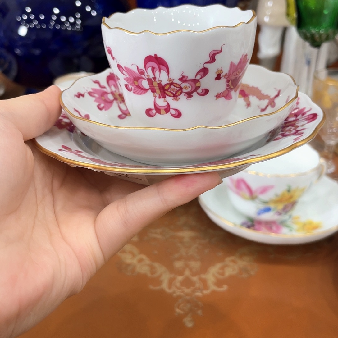 摆件中古一等摩卡杯