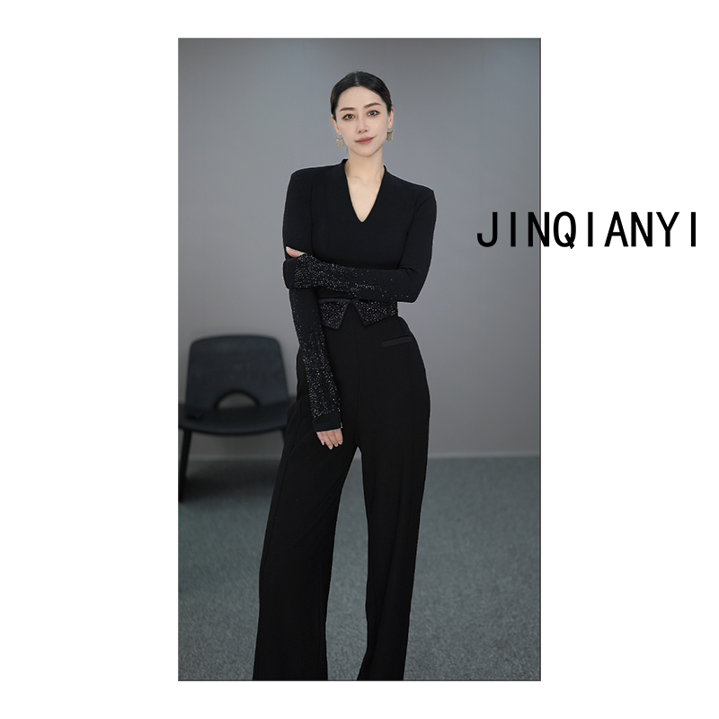 【231-240】孤品-高端雅痞风女装秋冬品牌折扣设计师极简风气质西装