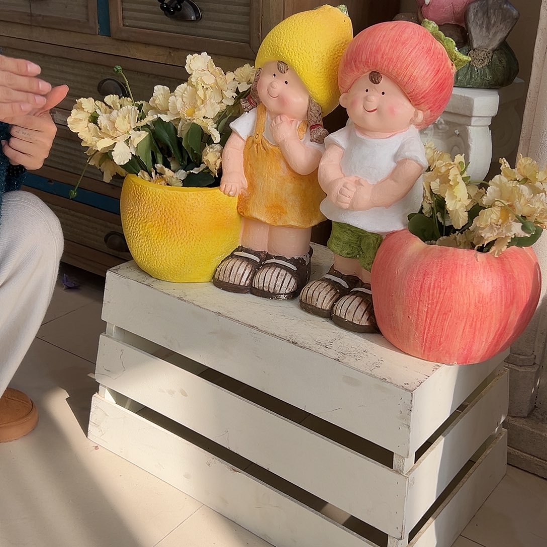 花园摆件红红火火