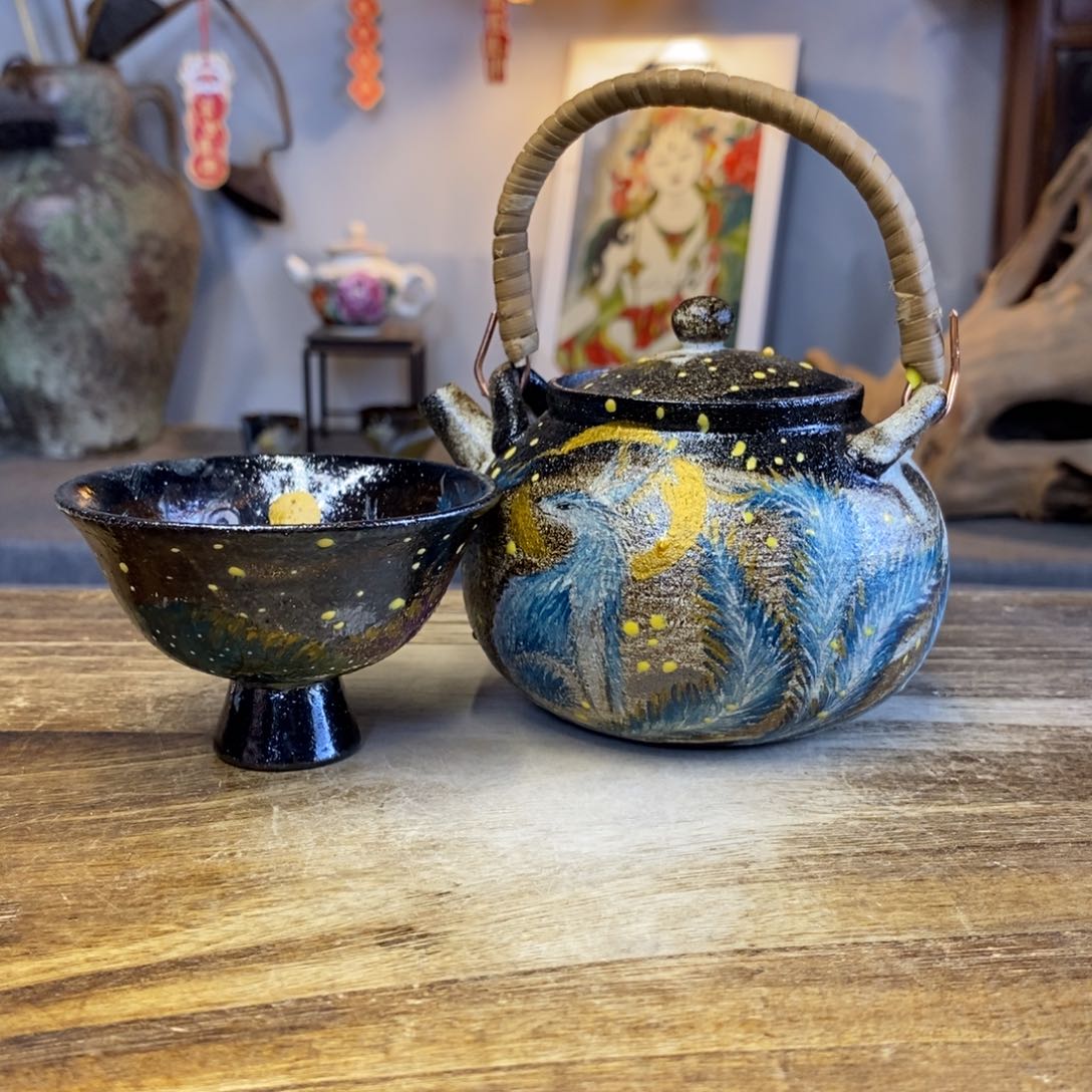 景德镇纯手工陶瓷咖**糖