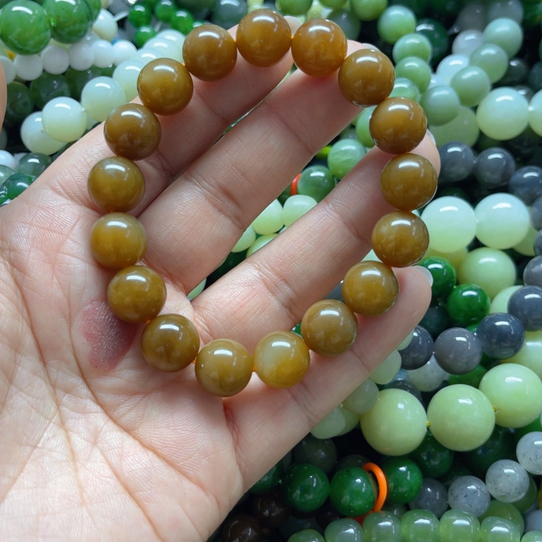 和田玉手链未镶嵌